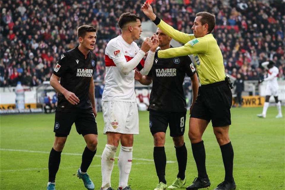 Nach Roter Karte: VfB muss drei Spiele ohne Kempf auskommen