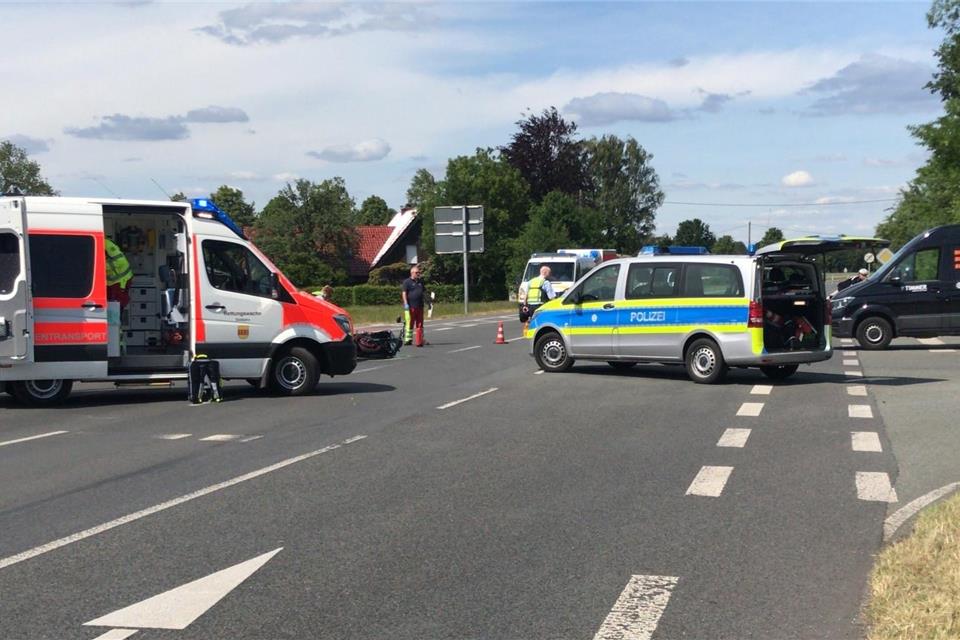 B 70 Nach Unfall Bei Weseke Kurzzeitig Gesperrt