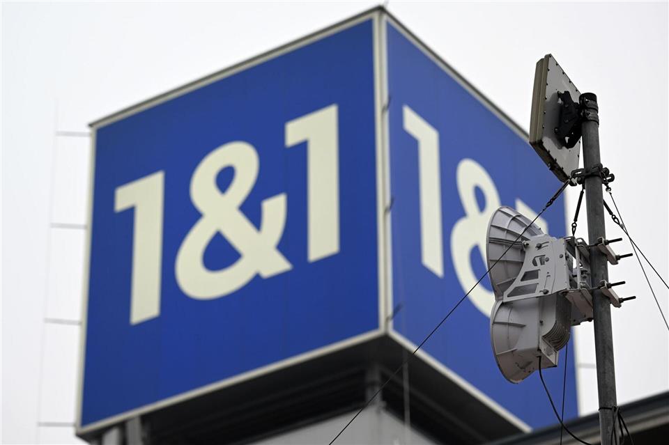  1&1 hatte kurzzeitig mit einer Netzstörung zu kämpfen. (Archivbild)Federico Gambarini/dpa