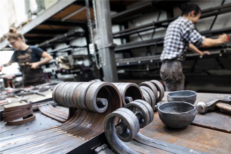  Annähernd 114.000 Menschen waren in Hamburg im Handwerk tätig. (Archivbild) Christian Charisius/dpa