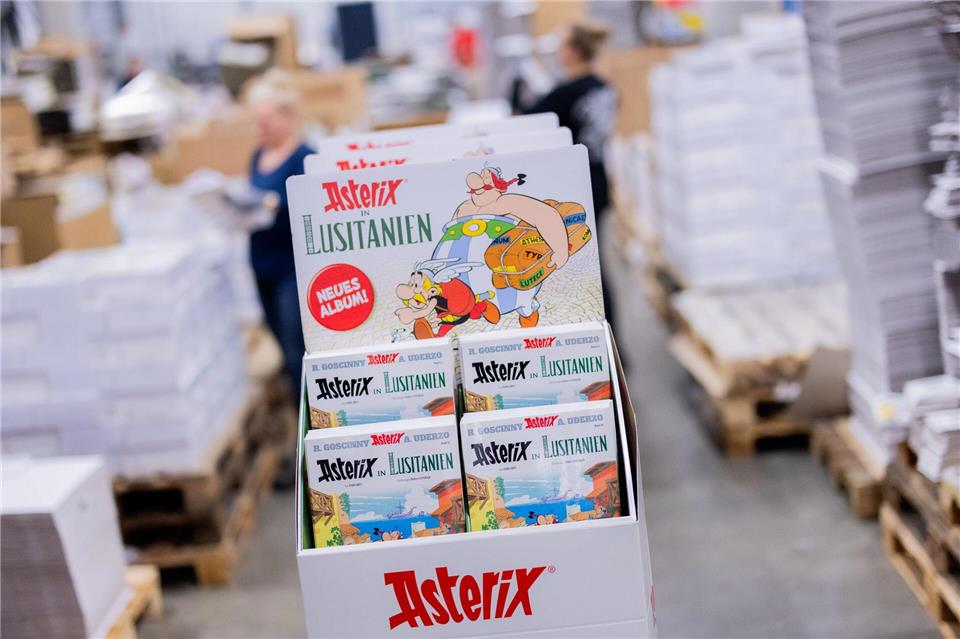  „Asterix in Lusitanien“ ist jetzt herausgekommen.Rolf Vennenbernd/dpa