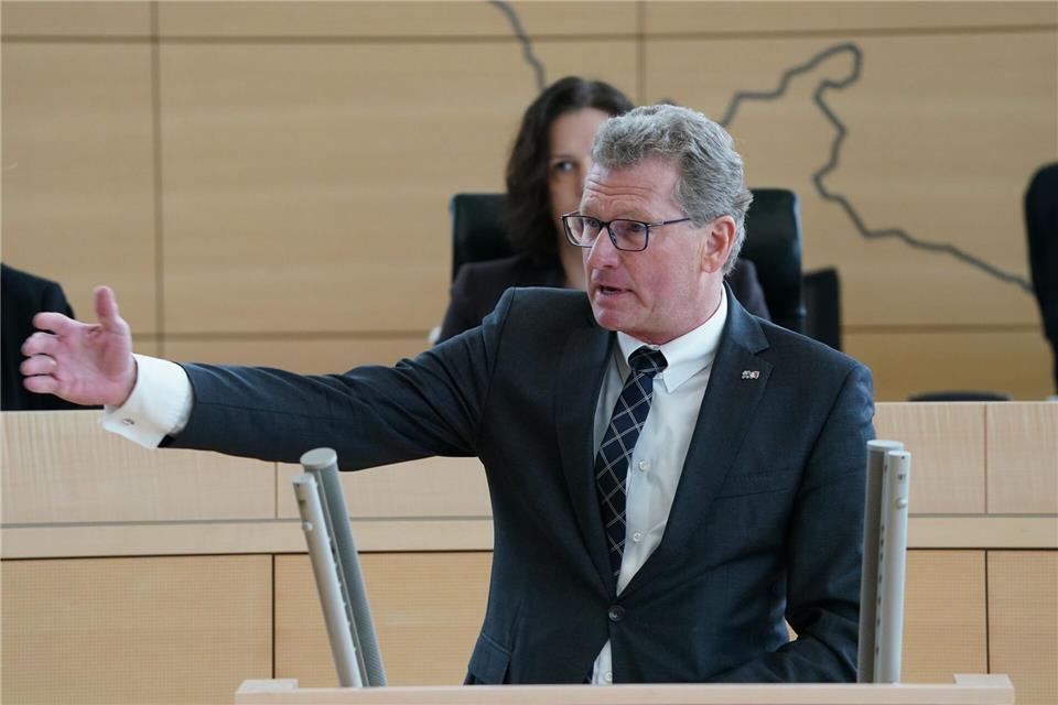  Bernd Buchholz fordert die „nötige Grundrechtssensibilität“ zu wahren. (Archivbild)Marcus Brandt/dpa