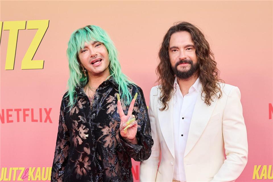  Bill (l) und Tom Kaulitz lassen sich auch in der dritten Staffel durch ihr Leben begleiten. (Archivbild)Annette Riedl/dpa