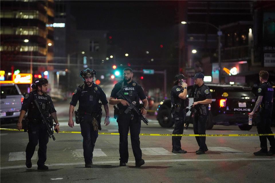  „Das ist ein tragischer, tragischer Vorfall“, sagte eine Polizistin. Jay Janner/Austin American-Statesman/AP/dpa