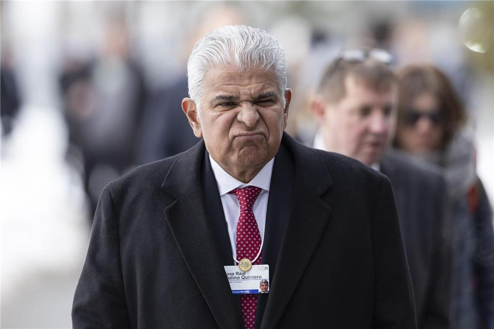  „Das ist unerträglich“: Präsident Mulino reagiert empört auf die Behauptung der USA bezüglich der Gebühren. (Archivbild)Michael Buholzer/KEYSTONE/dpa