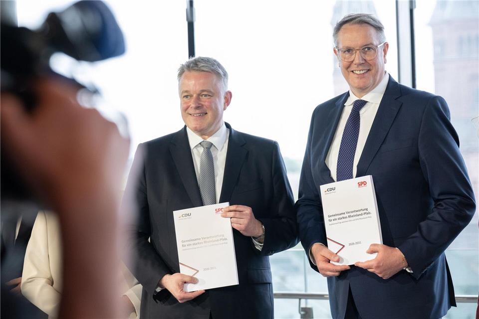  Die Ressortverteilung zwischen SPD und CDU ist bereits vereinbart. (Archivbild)Boris Roessler/dpa