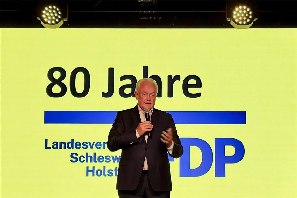  „Es ist jetzt nicht das Ende, sondern der Anfang“, sagte Wolfgang Kubicki in Kiel.Felix Müschen/dpa