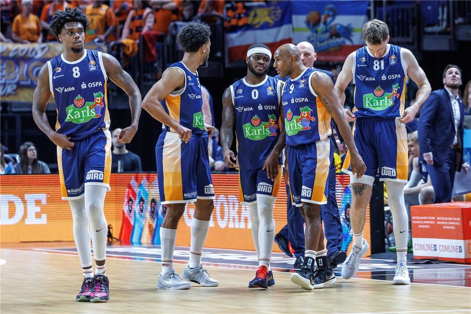  Für die Seawolves gibt es eine herbe Enttäuschung. (Archivbild)Andreas Gora/dpa