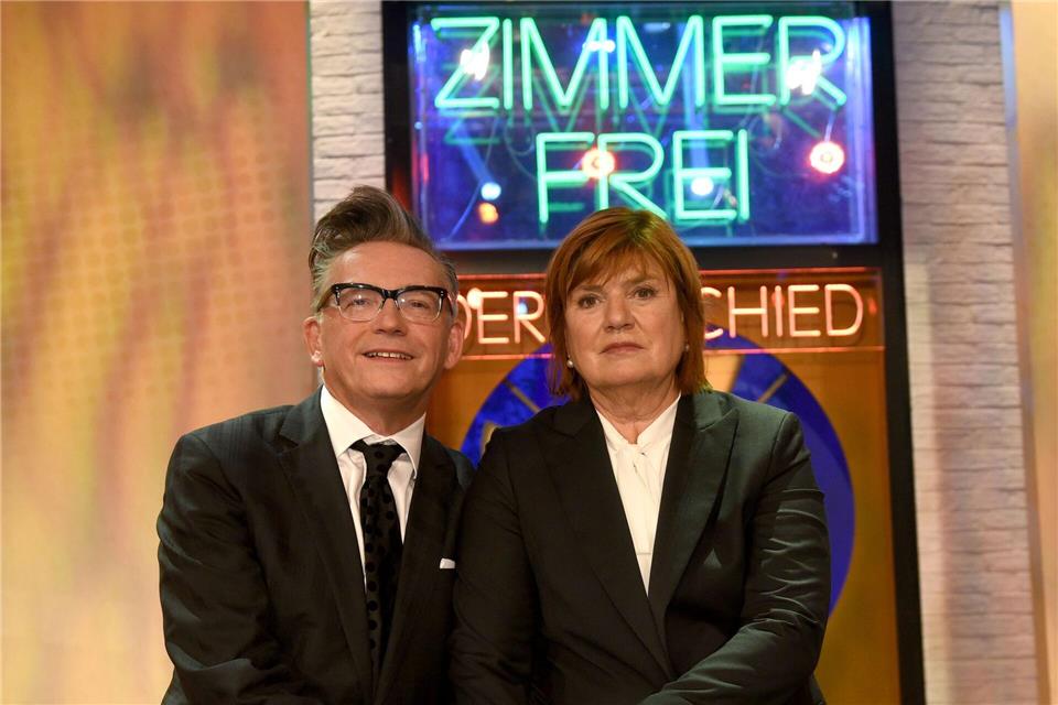  Götz Alsmann und Christine Westermann waren Gastgeber der Kult-Show „Zimmer frei!“. (Archivfoto)picture alliance / dpa