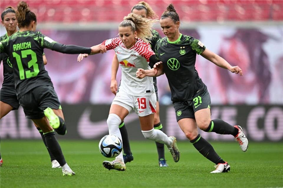  Leipzigs Jenny Hipp (M) wechselt zu Union Berlin.Hendrik Schmidt/dpa
