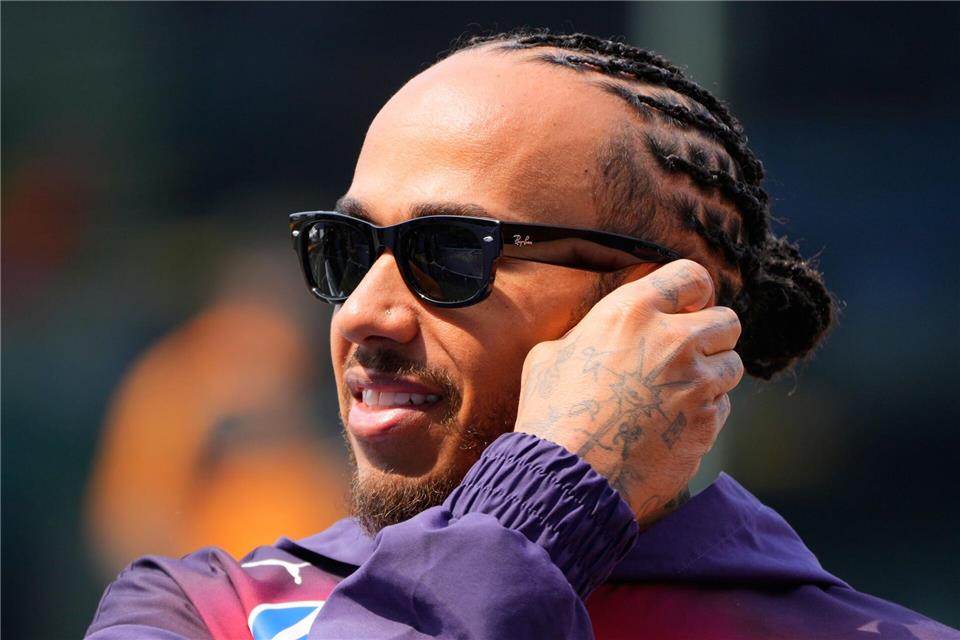  Lewis Hamilton ist bei Ferrari wieder im Aufwind.Andy Wong/AP/dpa