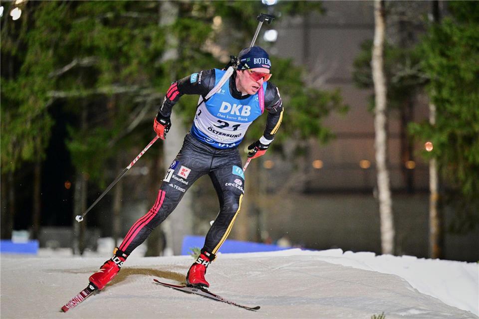  Lucas Fratzscher schaffte kein Topergebnis.Björn Larsson Rosvall/TT News Agency/AP/dpa