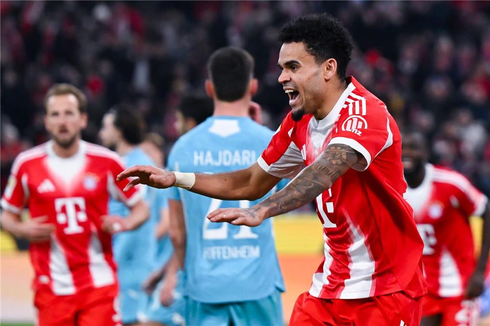  Luis Diaz ragt heraus.Sven Hoppe/dpa