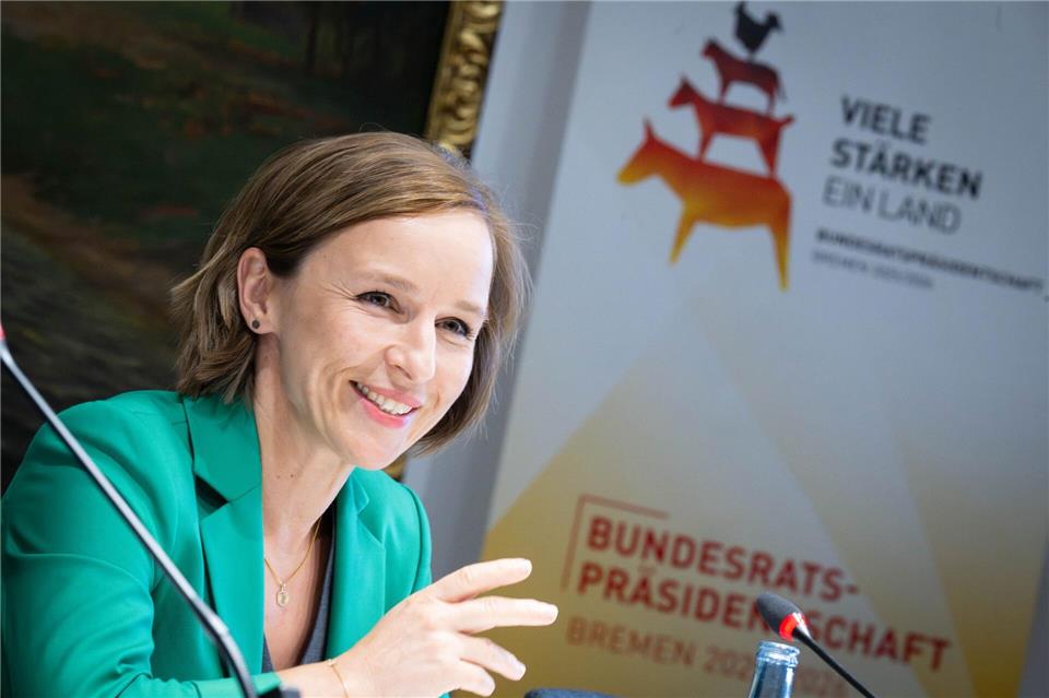 An der Spitze des Bundesrats - Was das Amt für Bremen heißt Nancy Böhning übernimmt den Vorsitz der Europakammer des Bundesrats. (Archivbild)Sina Schuldt/dpa