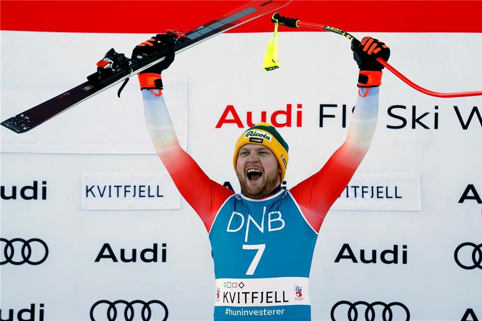  Niels Hintermann hat den Kampf gegen den Krebs vorerst gewonnen.Alessandra Tarantino/AP/dpa