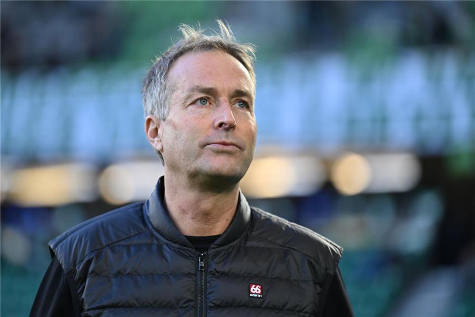  Trainer Kasper Hjulmand hat großen Anteil am aktuellen Aufschwung der Werkself. Swen Pförtner/dpa