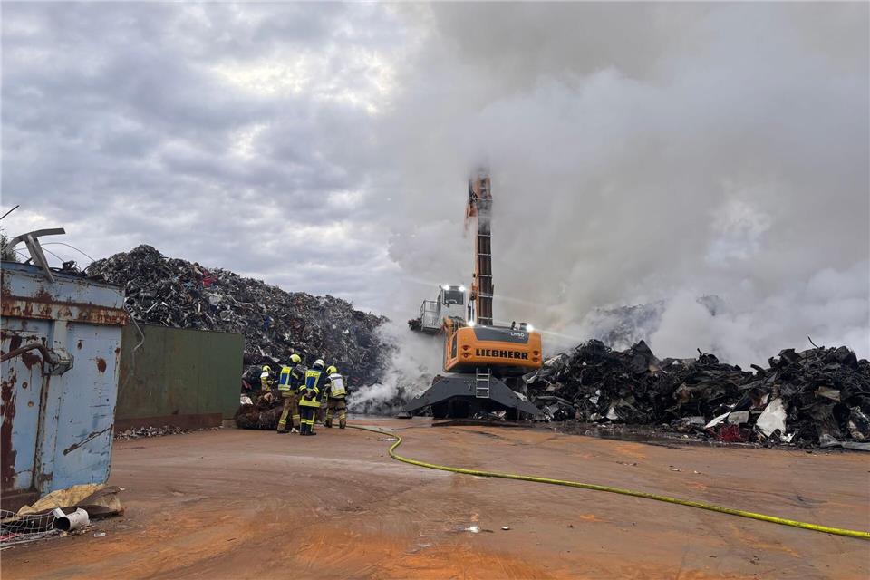  Wie es zu dem Brandausbruch kam, ist bisher noch unklar.---/Landratsamt Saalfeld-Rudolstadt/dpa