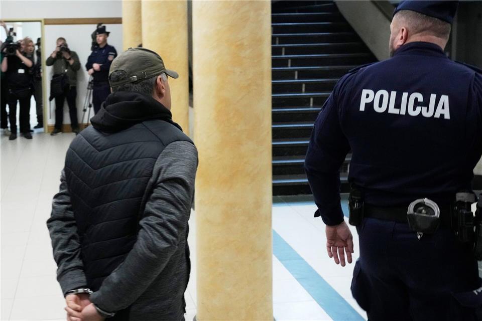 Polen: Auslieferung eines Nord-Stream-Verdächtigen abgelehnt Wird nicht an Deutschland ausgeliefert: Der Ukrainer Wolodymyr Z.Czarek Sokolowski/AP/dpa