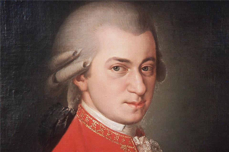  Wolfgang Amadeus Mozart (1756 - 1791).Andy Bernhaut/dpa