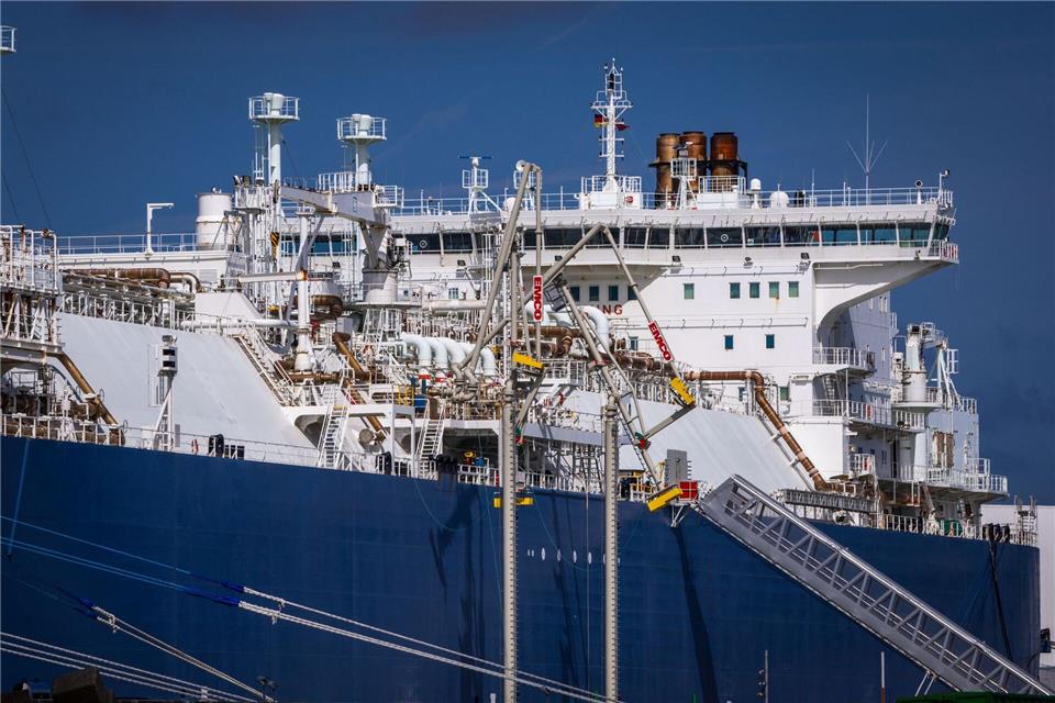 16 Einwendungen sind bei der zuständigen Behörde wegen des Betriebs des Terminals ohne Landstrom eingegangen. (Archiv)Jens Büttner/dpa