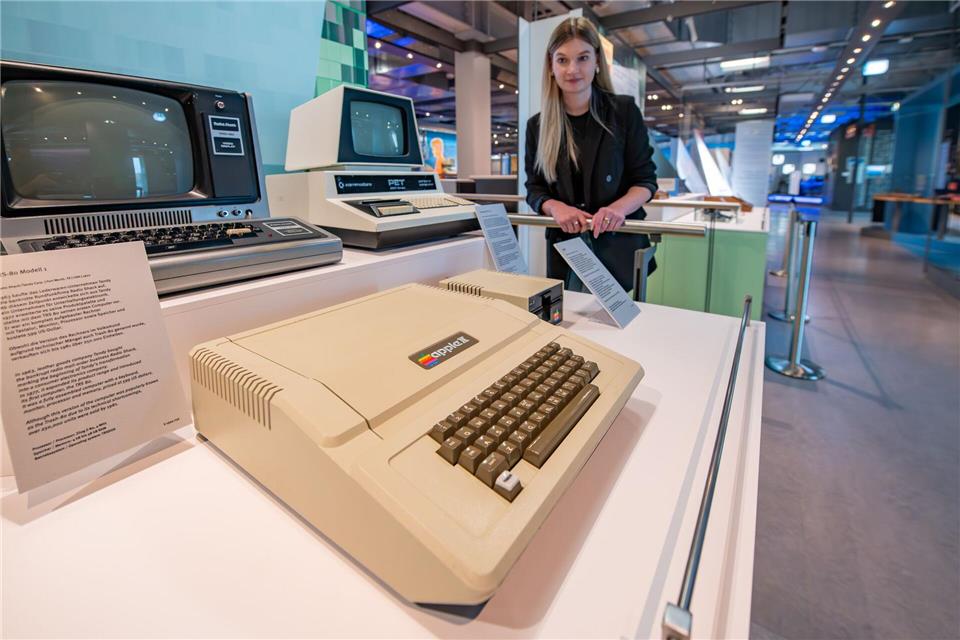 1977: Vom Apple II - dem Meisterstück von Steve Wozniak - wurden über 6 Millionen Exemplare verkauft. Sergei Magel/HNF/