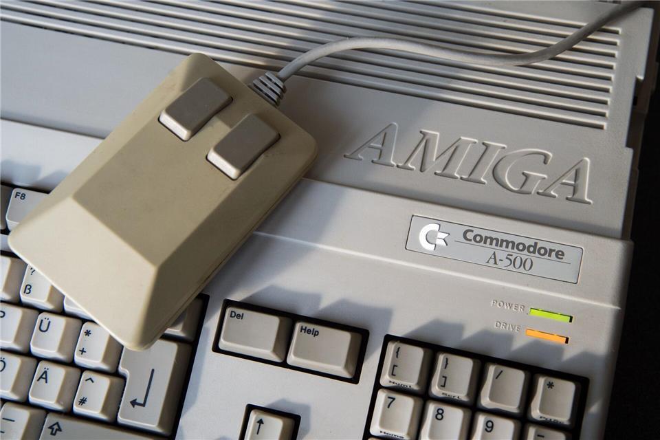 1985 startete Commodore mit dem teuren Amiga 1000. 1987 wurden dann auch der günstigere Amiga 500 (Bild) vorgestellt.Andrea Warnecke/dpa-tmn