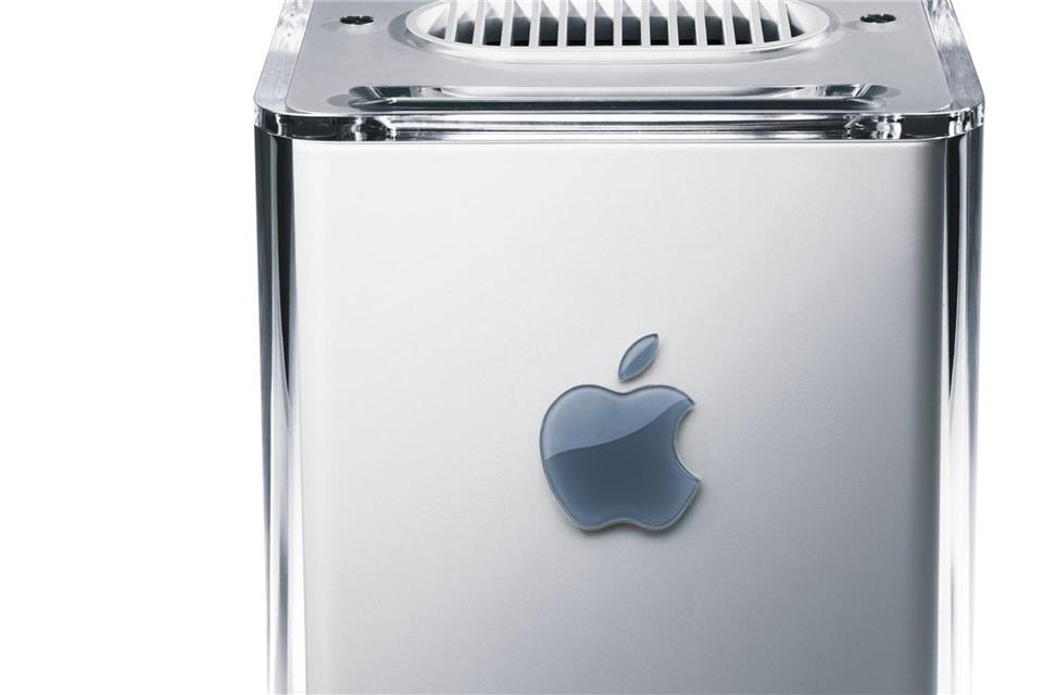 2000: Der Designcomputer G4 Cube aus dem Jahr 2000 war damals den meisten Usern zu teuer. picture alliance / dpa
