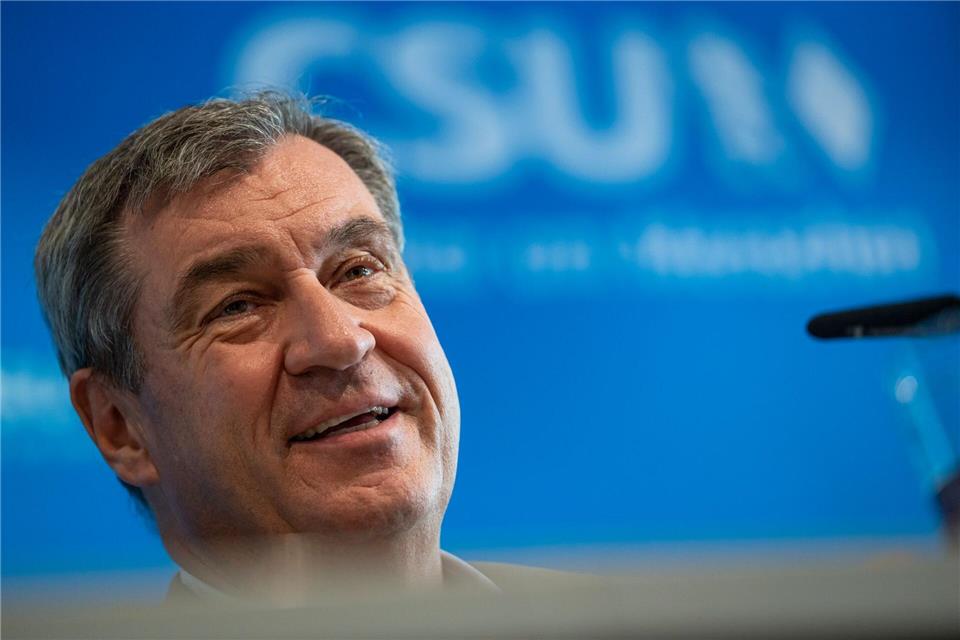 2018 war auch Söder selbst für eine Amtszeitbegrenzung - ob seine CSU die Initiative der ÖDP nun folgt, ist aber eher unwahrscheinlich. (Archivbild)Peter Kneffel/dpa