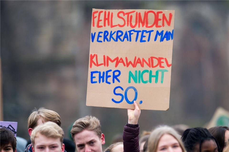 2019 gingen regelmäßig tausende Schülerinnen und Schüler für Fridays For Future auf die Straße. (Archivbild)Klaus-Dietmar Gabbert/dpa-Zentralbild/ZB