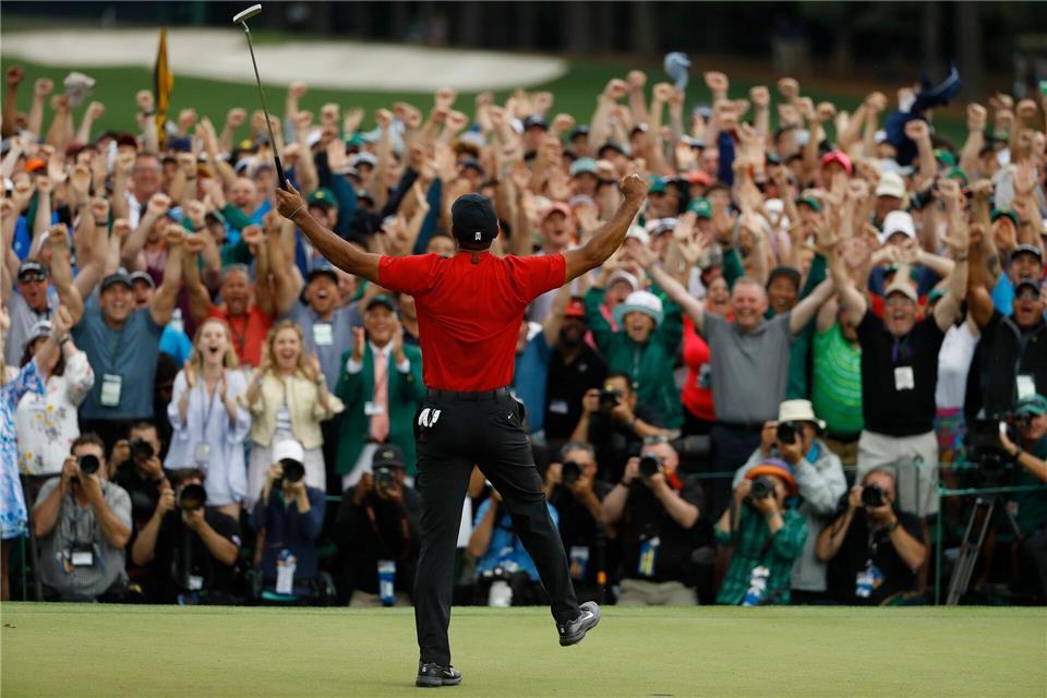 2019 hatte Tiger Woods mit dem Sieg beim Masters eines der größten Comebacks der Sport-Geschichte geschrieben.Matt Slocum/AP/dpa