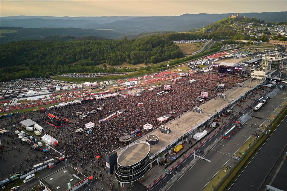 2022 dann der Neustart: Das Festival ist ausverkauft. (Archivbild)Thomas Frey/dpa