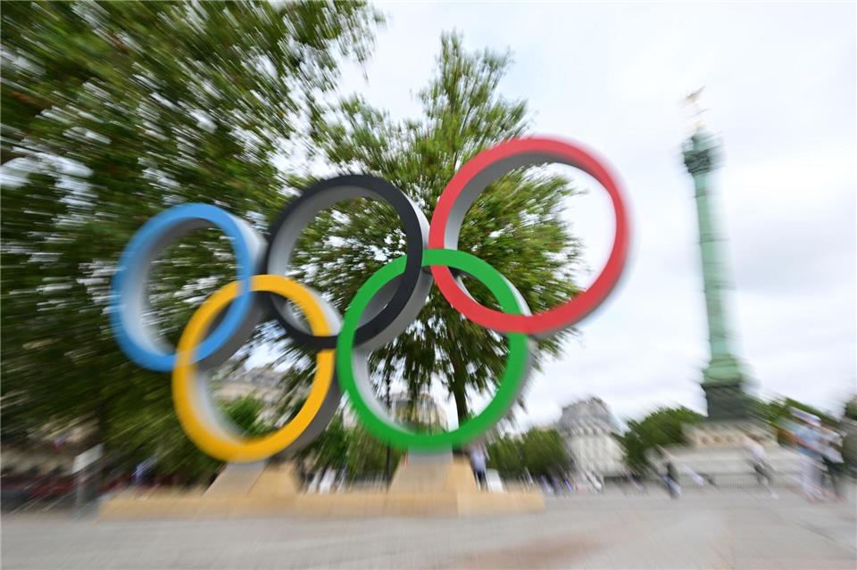 2024 feierte Paris die Olympischen Sommerspiele - auch Berlin will sich gerne für das Event bewerben. (Symbolbild) Sina Schuldt/dpa