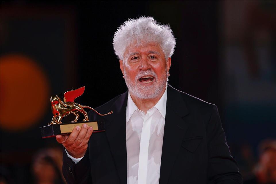 2024 gewann Almodóvar für „The Room Next Door“ in Venedig den Goldenen Löwen. (Archivbild)Vianney Le Caer/Invision/AP/dpa