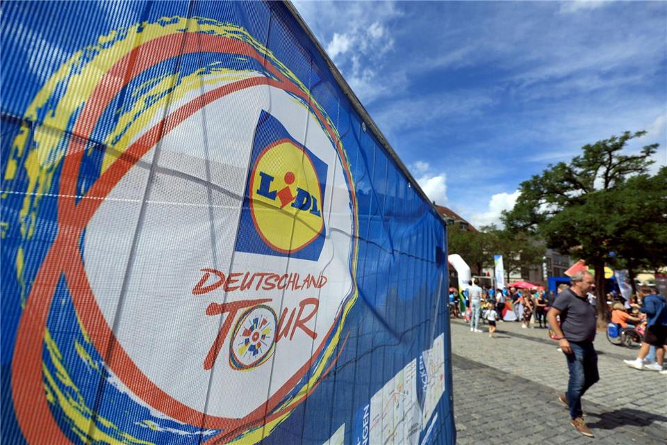 2025 endet die Deutschland Tour in Magdeburg.Karl-Josef Hildenbrand/dpa