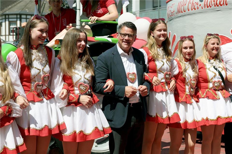 2025 gab es den Hessentag in Bad Vilbel. (Archivbild)Jörg Halisch/dpa
