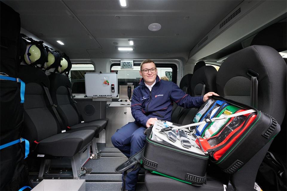 25 neue Fahrzeuge sollen für eine bessere Ausstattung der Hilfsorganisationen in Berlin sorgen. Soeren Stache/dpa
