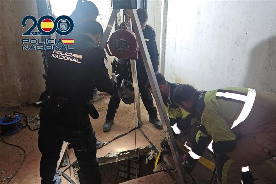 27 Verdächtige wurden festgenommen. (Foto Handout)---/Policia Nacional de Espana/dpa