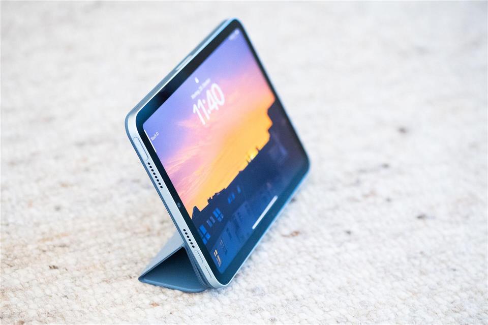 8,3 Zoll Bildschirmdiagonale, A17-Pro-Chip und mehr Speicher: Das neu iPad mini in der 7. Generation.Franziska Gabbert/dpa-tmn