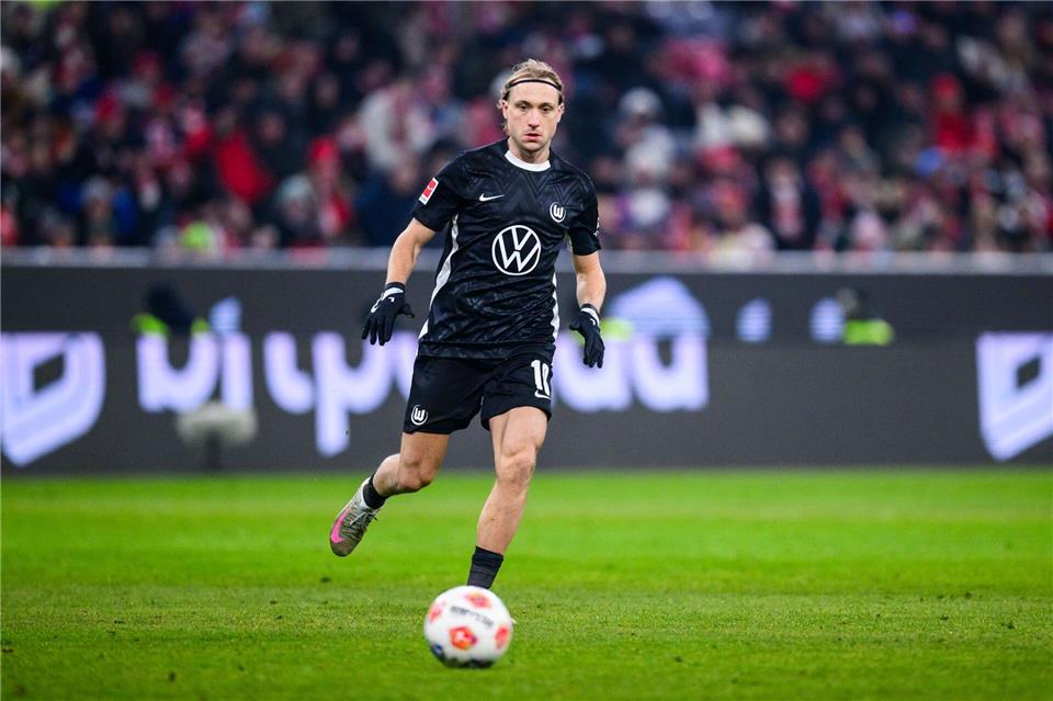 AEK Athen statt VfL Wolfsburg: Lovro Majer verlässt den Bundesliga-Absteiger. (Archivbild)Tom Weller/dpa