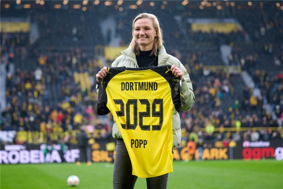 Ab Sommer im BVB-Trikot: Alexandra Popp.Bernd Thissen/dpa