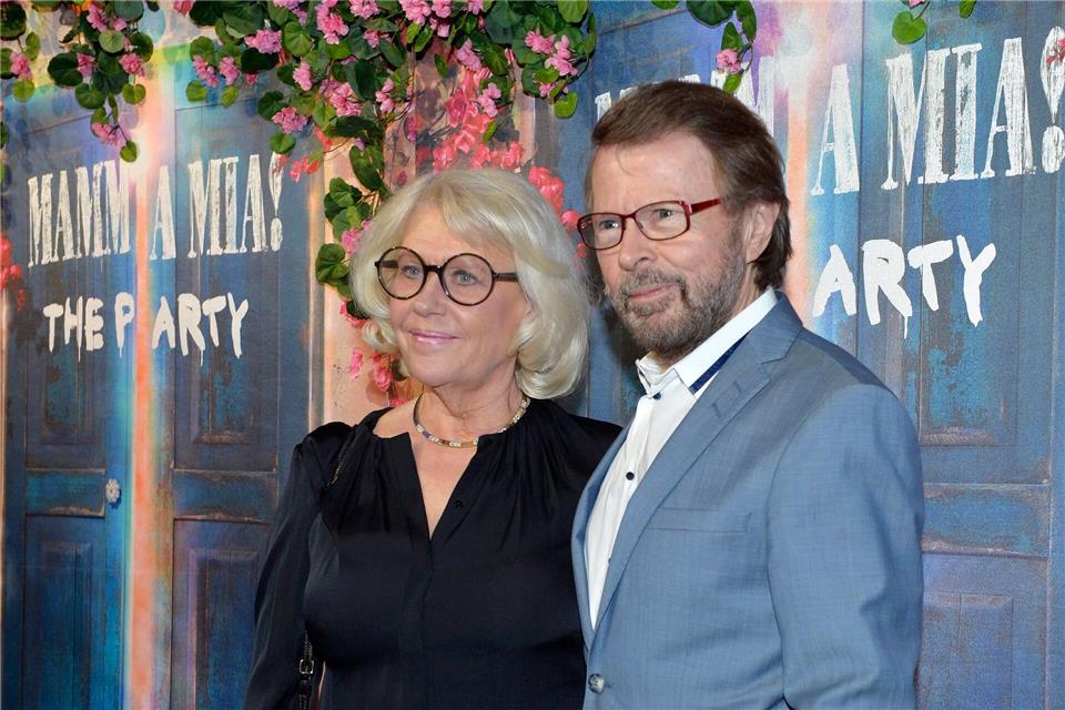 Abba-Star Björn Ulvaeus und Lena waren 41 Jahre verheiratet. (Archivbild)Anders Wiklund / Tt/TT NEWS AGENCY/dpa