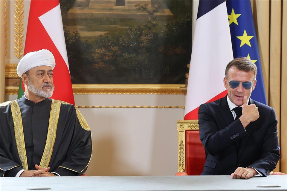 Abkommen zwischen Frankreich und OmanMehdi Fedouach/Pool AFP/AP/dpa