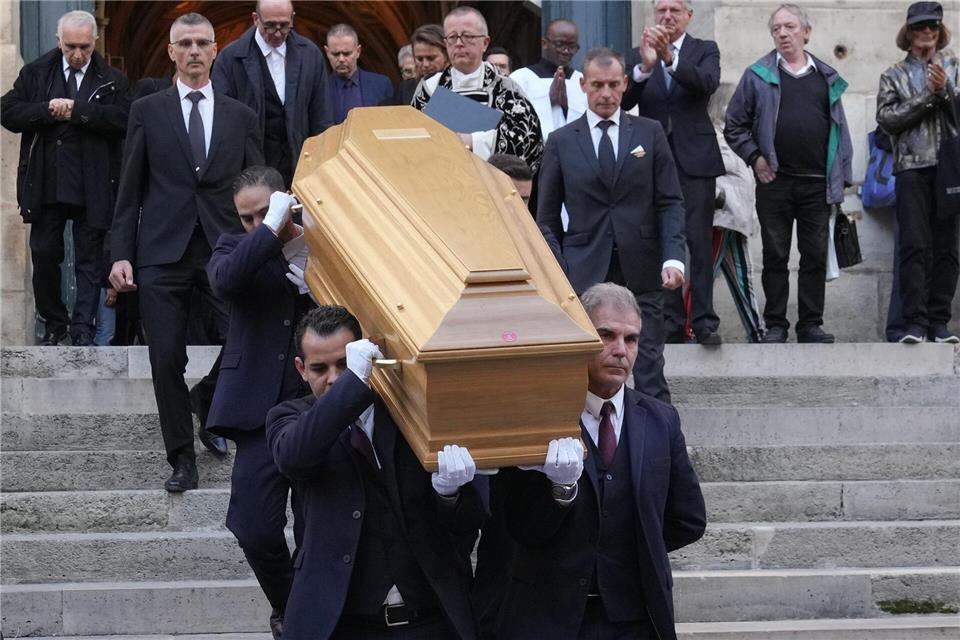 Abschied von Claudia Cardinale: Trauerzeremonie in ParisMichel Euler/AP/dpa