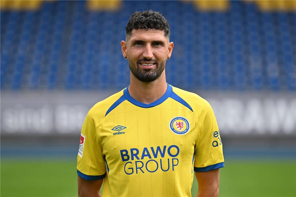 Abschied von Eintracht Braunschweig: Fabio Kaufmann. (Archivbild)Swen Pförtner/dpa