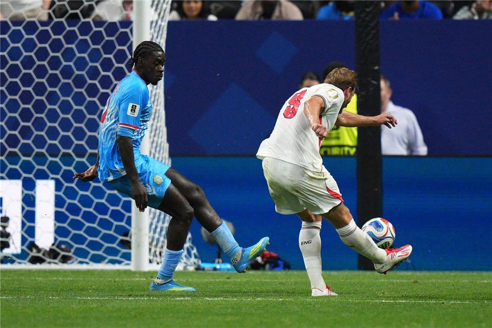 Abschluss mit Killerinstinkt: Harry Kane trifft zum 2:1.Jacob Kupferman/AP/dpa