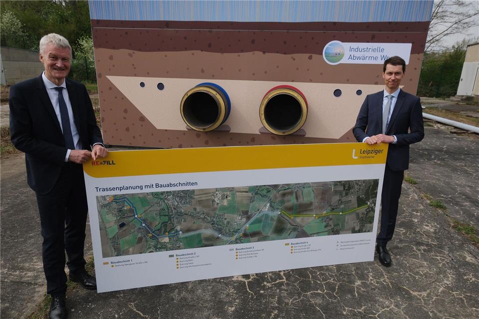 Abwärme aus dem Chemiepark Leuna soll künftig einen großen Teil der Fernwärme in Leipzig liefern. (Archivbild) Sebastian Willnow/dpa