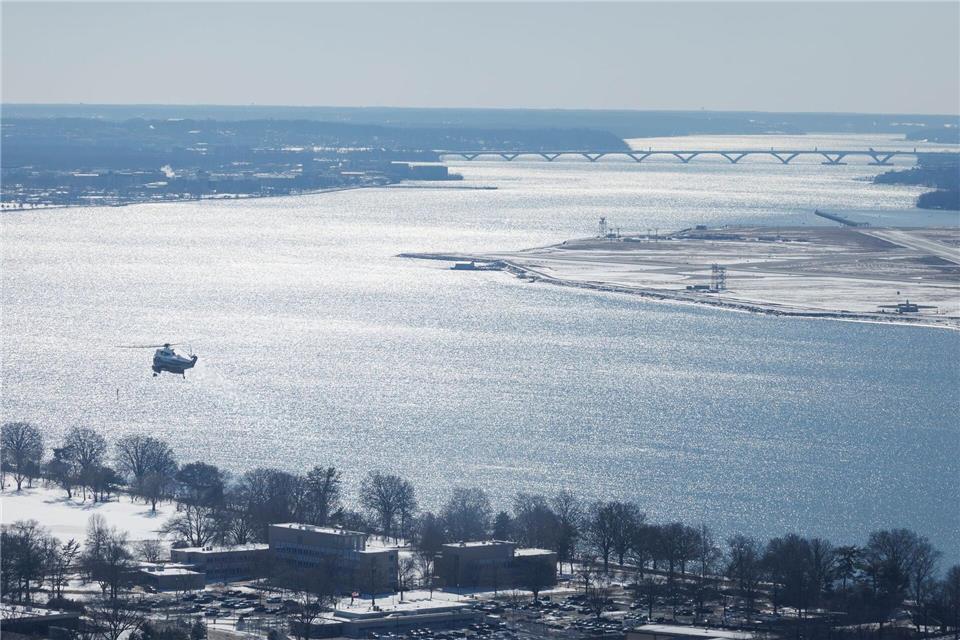 Abwasser gelangte in den Potomac - Trump kritisiert Demokraten.Tom Brenner/FR117851 AP/AP/dpa