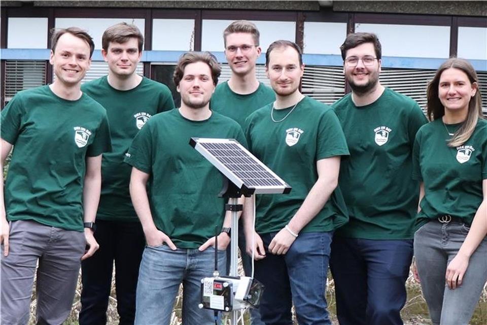 Acht Studierende haben an dem System getüftelt.Universität Oldenburg/dpa