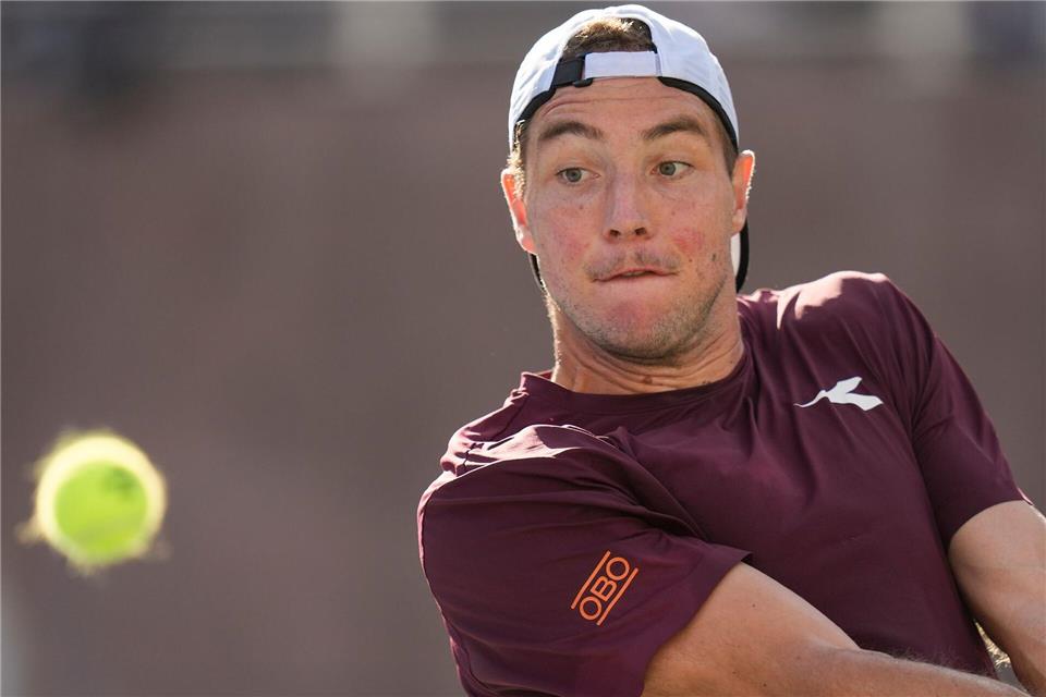 Achtelfinalist Jan-Lennard Struff war bei den US Open ein Lichtblick für das deutsche Tennis-Seth Wenig/AP/dpa