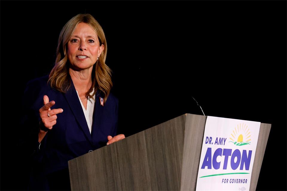 Acton wird zur Zielscheibe im Wahlkampf. (Archivbild)Jay LaPrete/AP/dpa